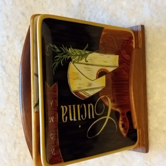 2pc Earthenware Cucina Plates - Picture 4 of 6